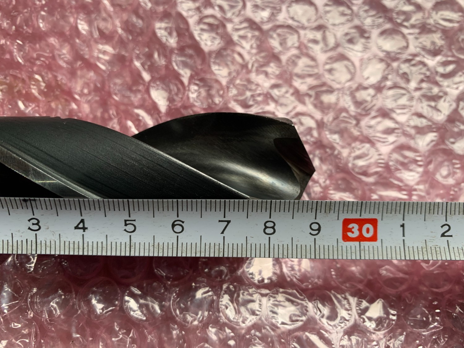 中古テーパ―シャンクドリル 【テーパーシャンクドリル】  φ29mm, 全長:290mm NACHI(不二越)