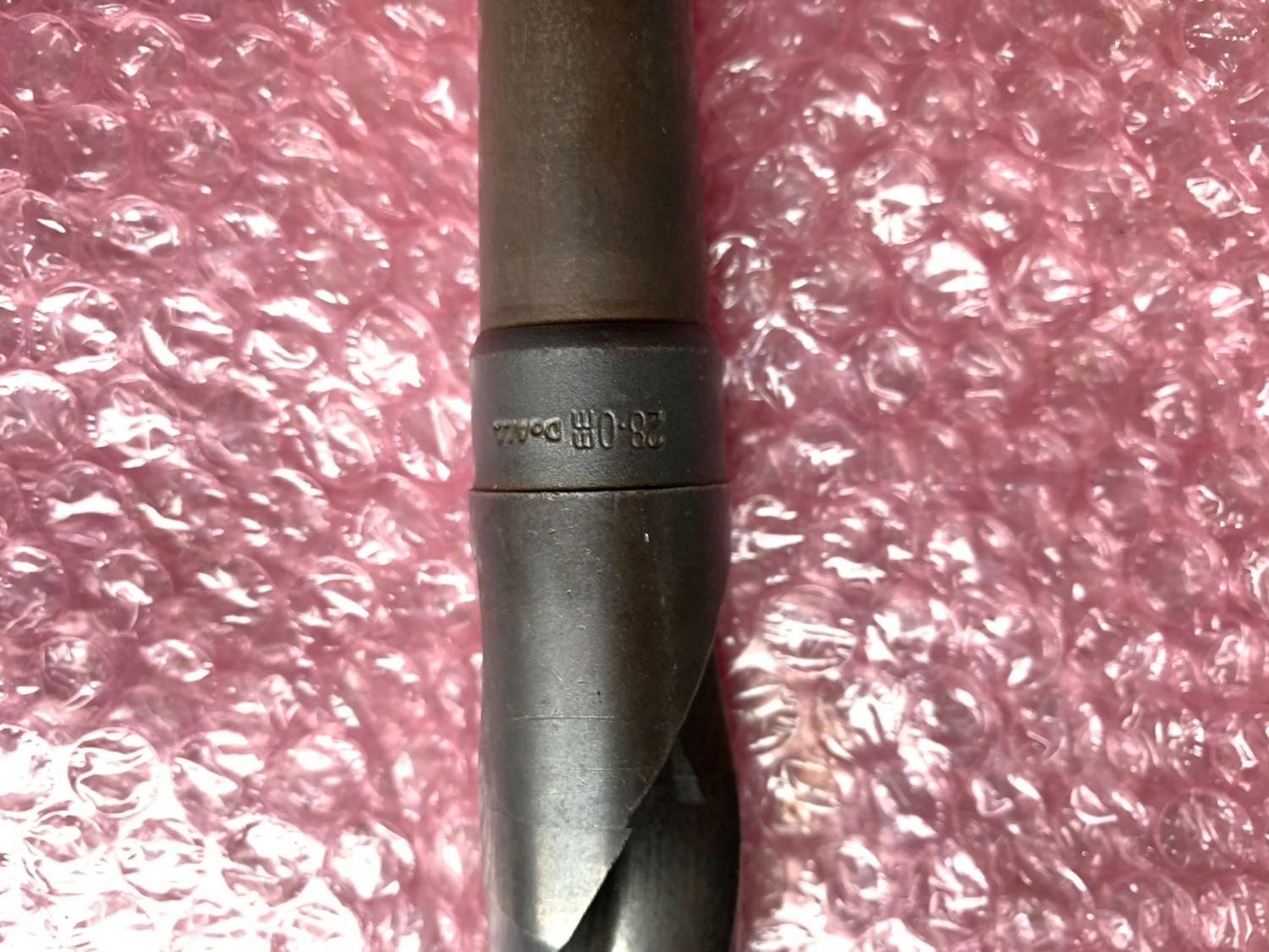 中古Taper shank drills 【テーパーシャンクドリル】  φ28mm, 全長:250mm 不明