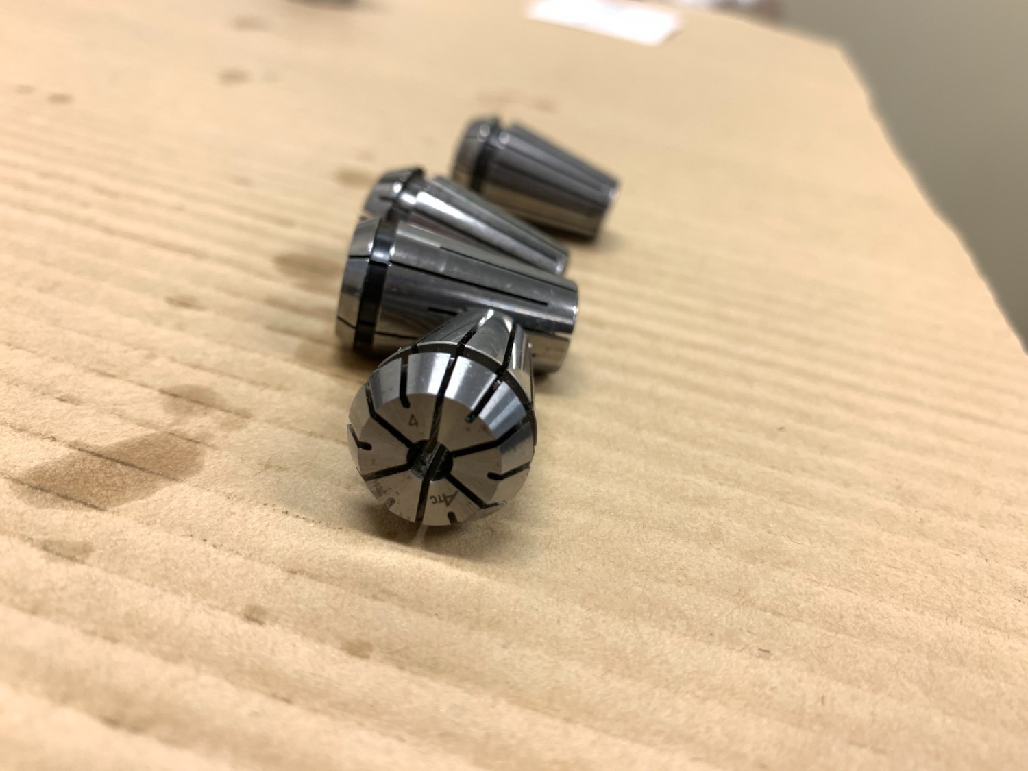 中古Spring collet 【スプリングコレットセット】  ER16(4-3, 7-6), ATC4, NBC10-4  不明