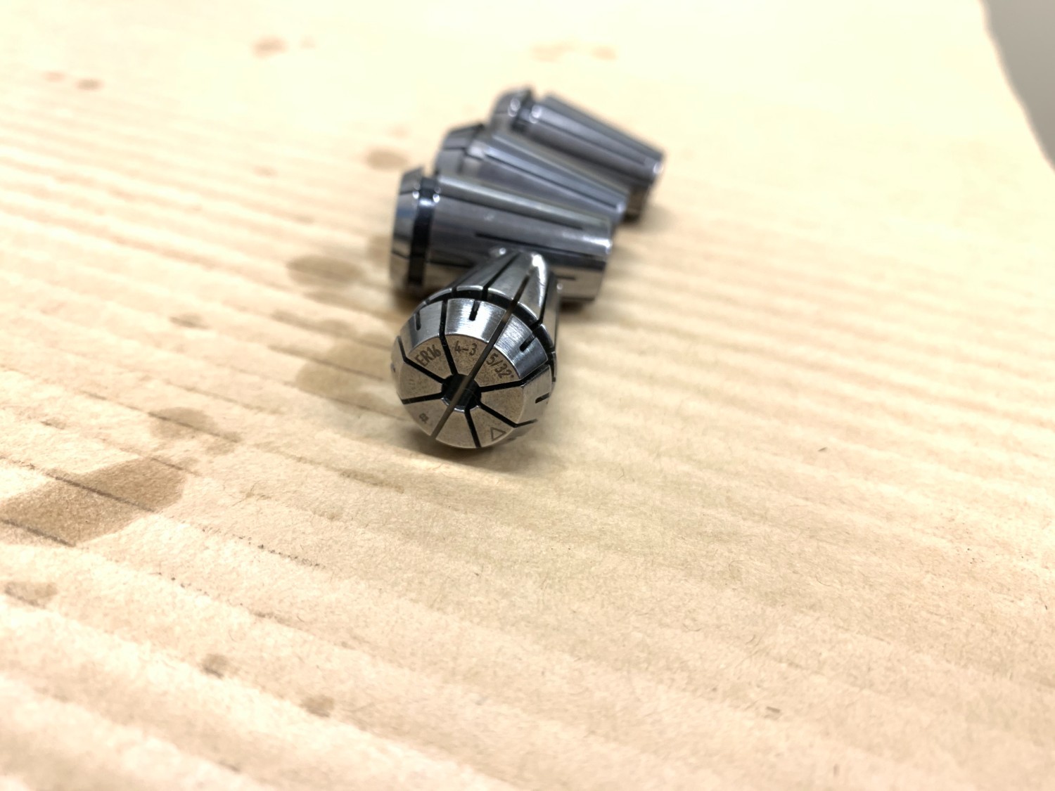 中古Spring collet 【スプリングコレットセット】  ER16(4-3, 7-6), ATC4, NBC10-4  不明