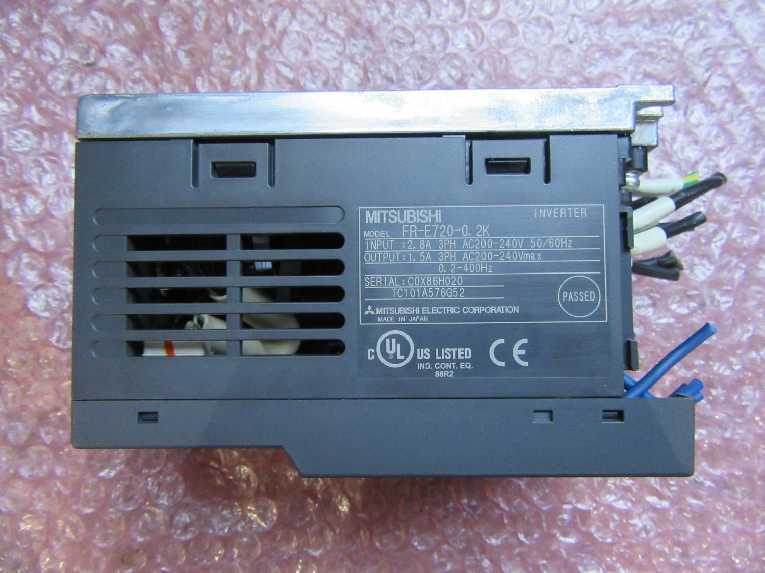 中古その他 【インバーター】FR-E720-0.2K  三菱