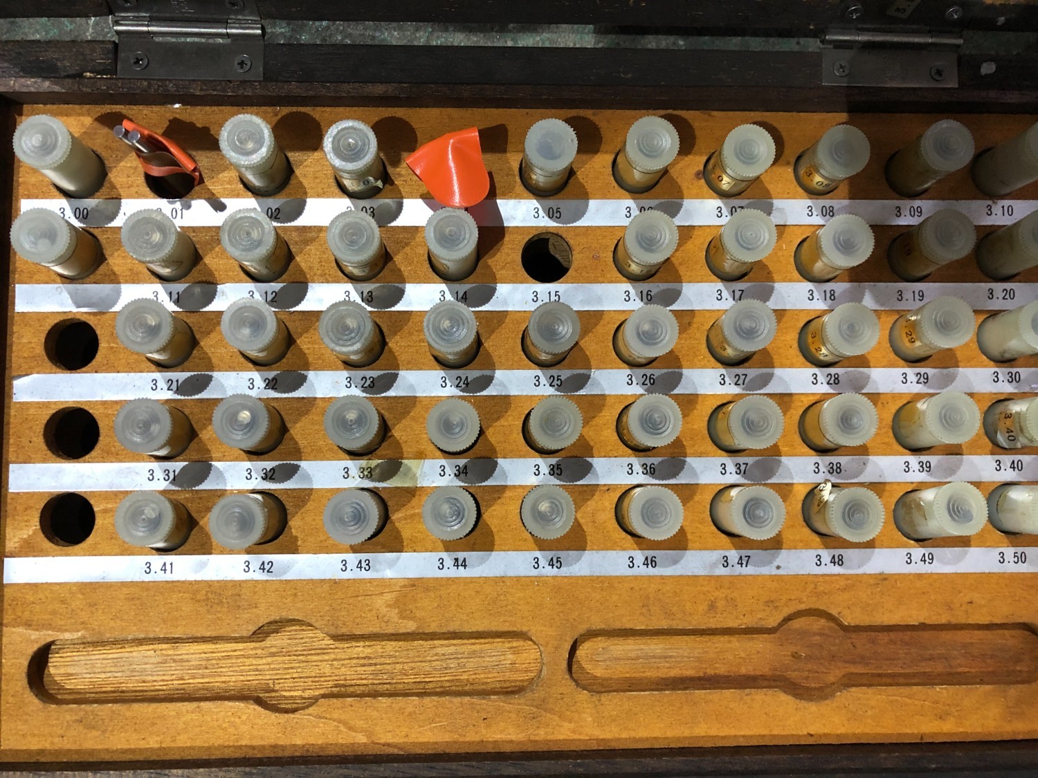 中古その他ゲージ 【ピンゲージセット 】 3.0～3.5   不明