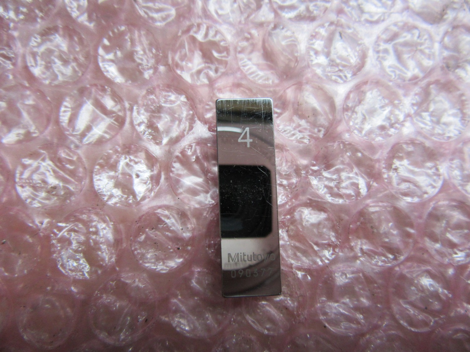 中古その他ゲージ 【ブロックゲージ】4mm  ミツトヨ