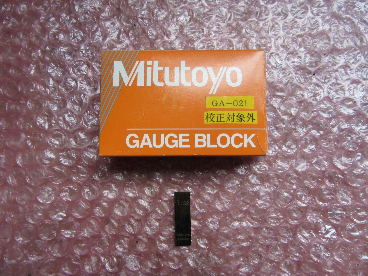中古Other gauge 【ブロックゲージ】1.32mm  Mitutoyo