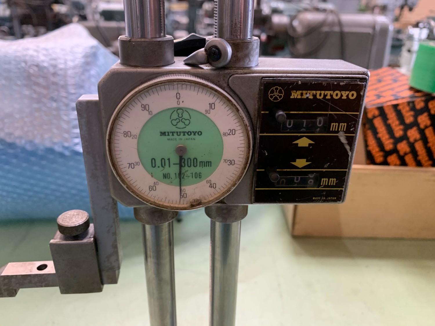 中古Height gauge 【ダイヤルハイトゲージ】  No.192-106  (0.01-300mm) ミツトヨ/Mitutoyo