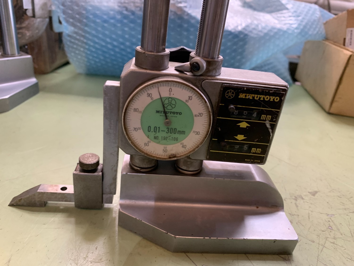 中古Height gauge 【ダイヤルハイトゲージ】  No.192-106  (0.01-300mm) ミツトヨ/Mitutoyo