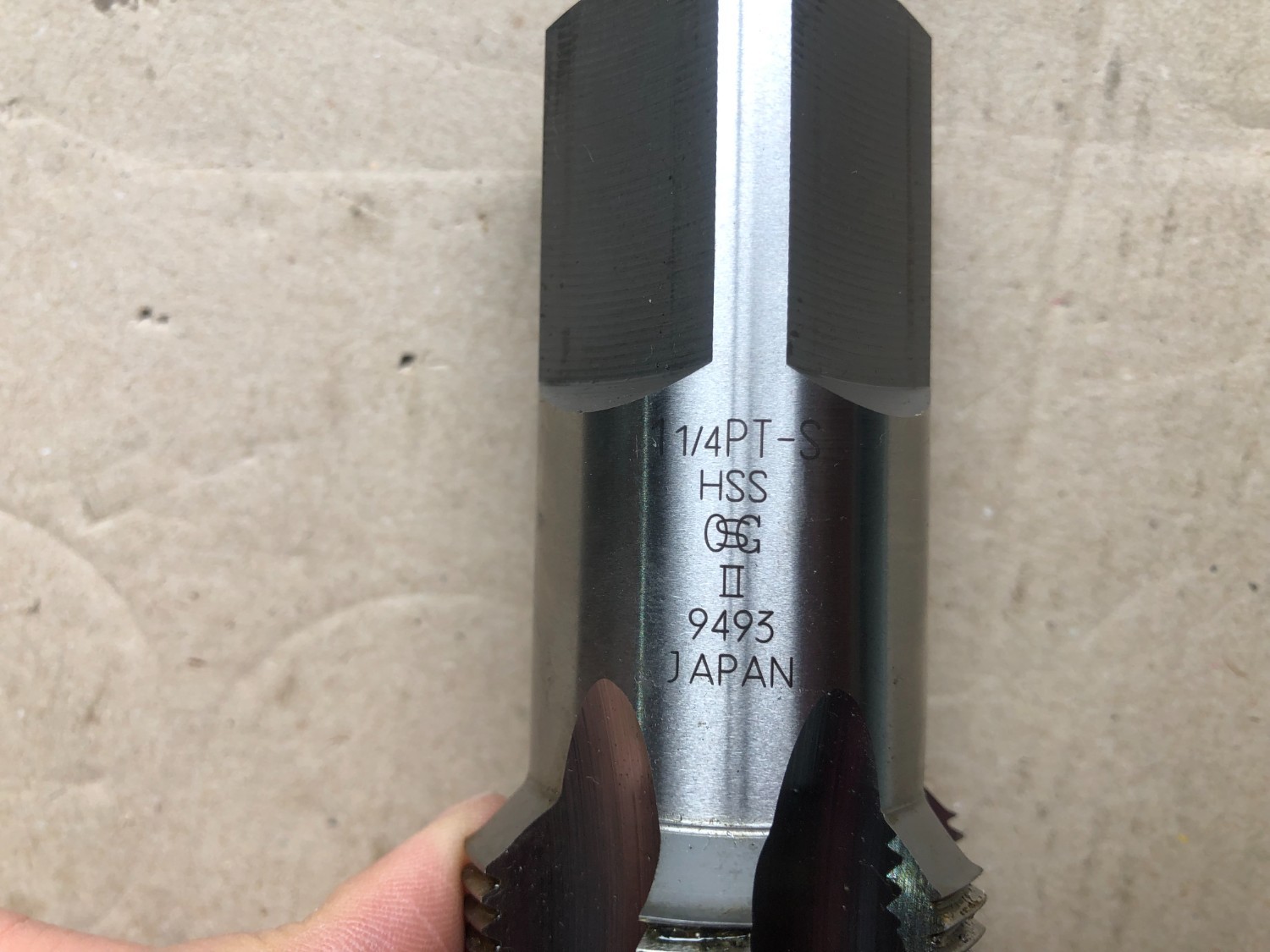 中古Tap 【ハンドタップ】1-¼ PT-S HSS II OSG オーエスジー