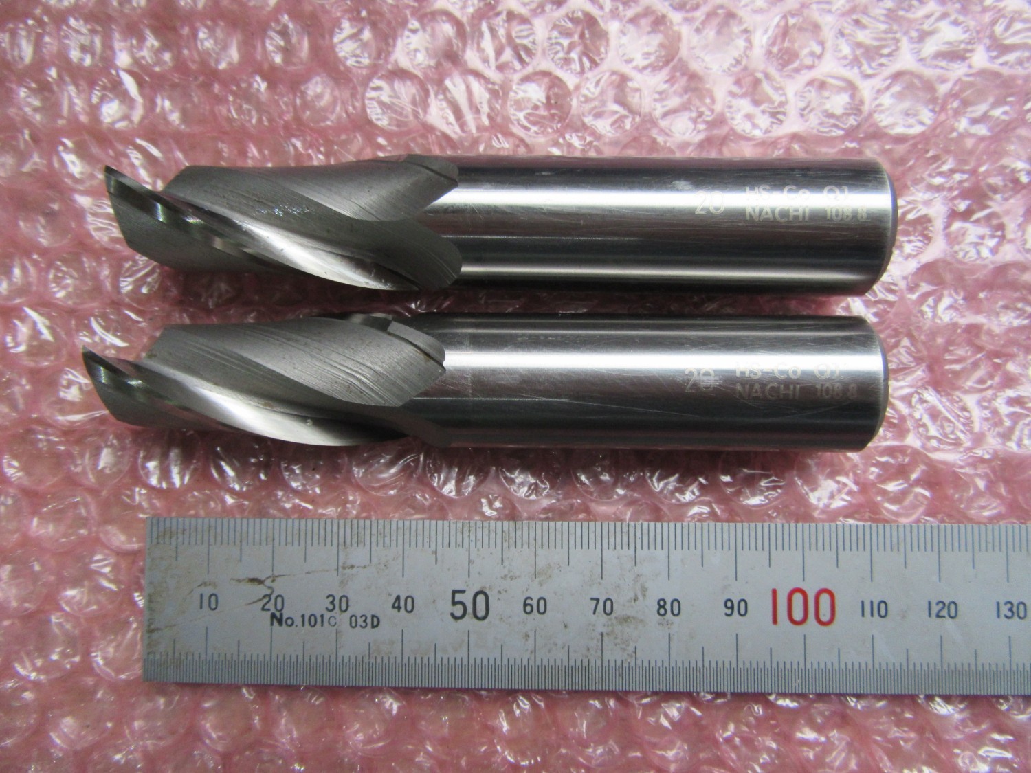 中古その他エンドミル 【2枚刃エンドミル2個】20 (不二越)