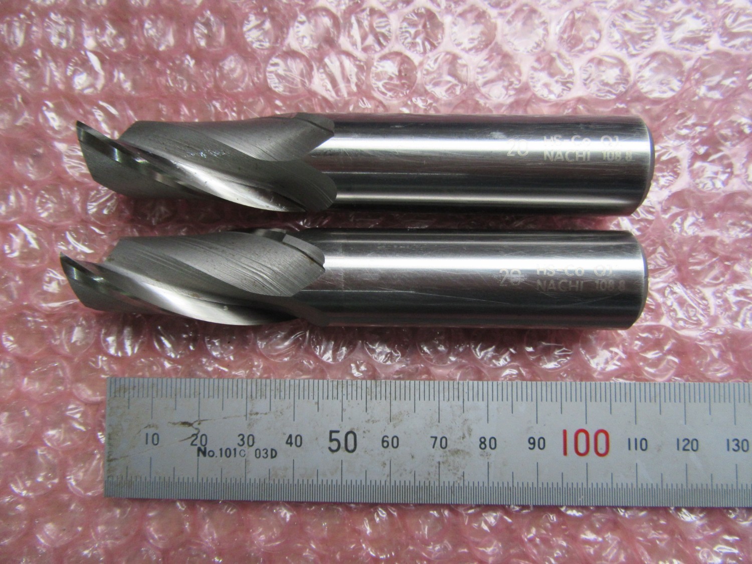 中古Other end mill 【2枚刃エンドミル2個】20 NACHI