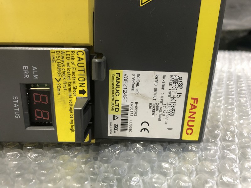 中古お買い得品・1山販売等 【サーボアンプ】A06B-611-H015＃H550 FANUC/ファナック