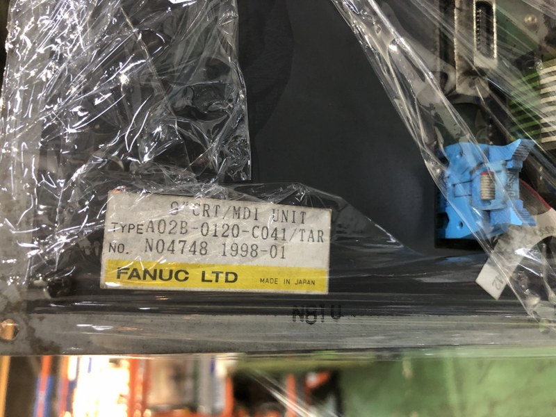 中古お買い得品・1山販売等 【CRT/MDIディスプレイ】A02B-0120-C041/TAR FANUC/ファナック