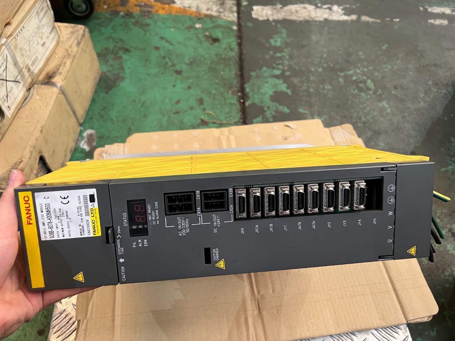 中古その他 【スピンドルアンプモジュール】A06B-6078-H206#H500 ファナック/FANUC