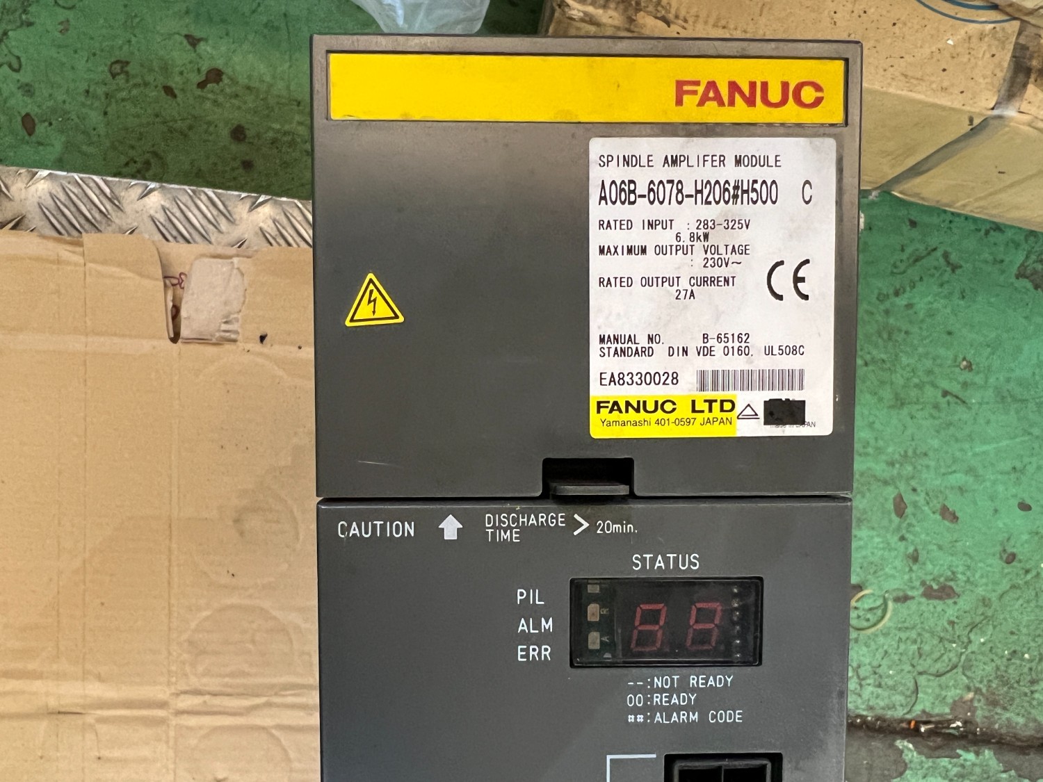 中古その他 【スピンドルアンプモジュール】A06B-6078-H206#H500 ファナック/FANUC