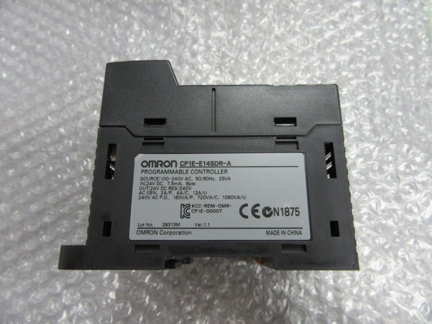 中古Other 【CP1E CPシリーズ (CPUユニット)】 CP1E-E14SDR-A  OMRON 