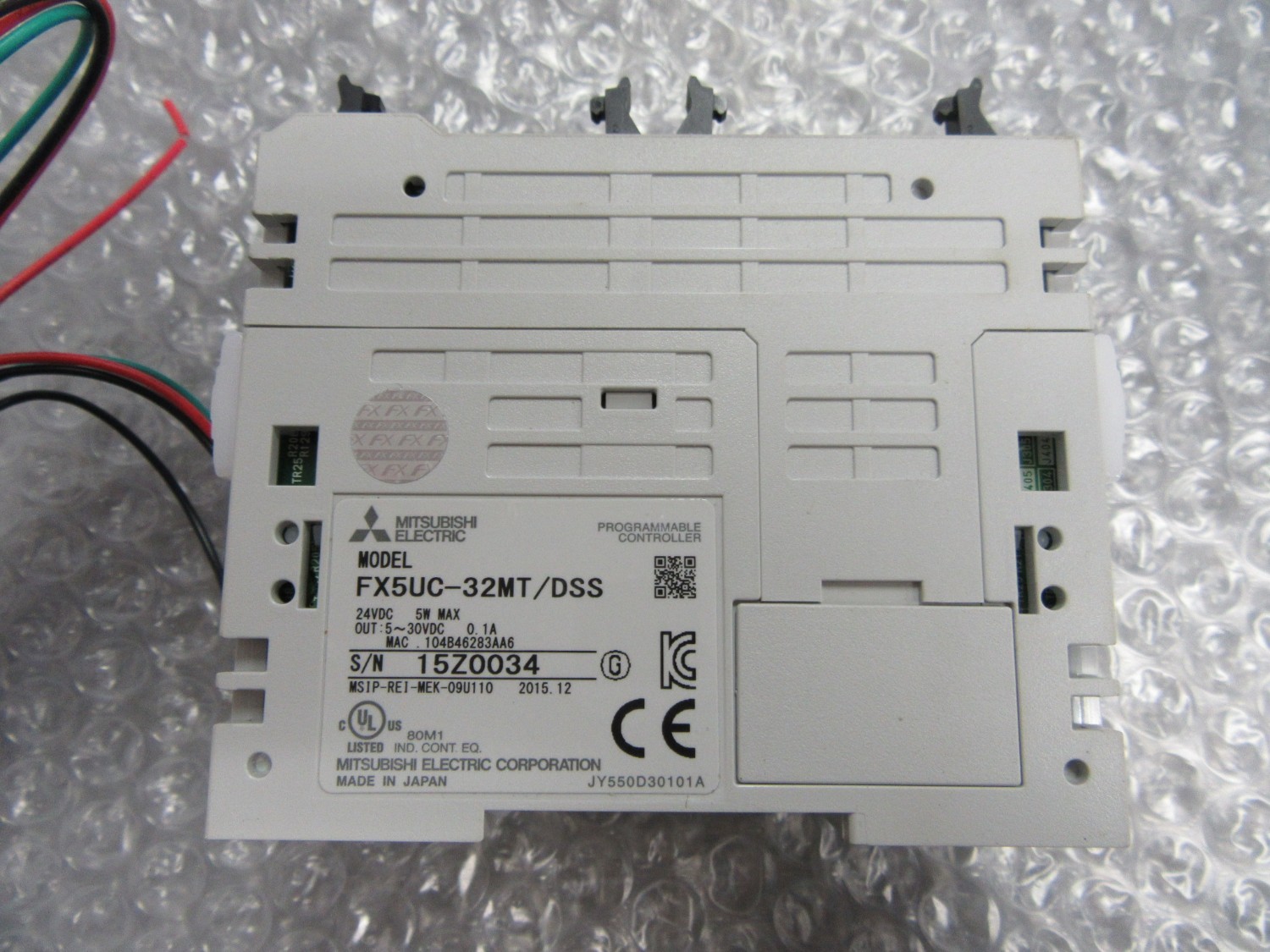 中古その他 (CPUユニット)FX5UC-32MT/DSS  三菱