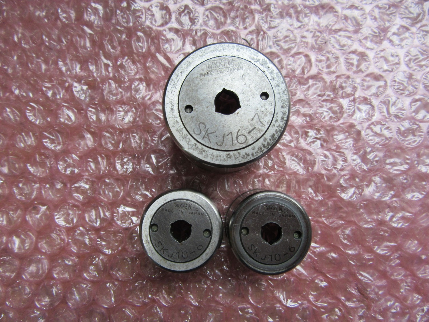 中古Other スリムチャック用Jタイプキャップ3個①SKJ16-7②SKJ10-6 NIKKEN