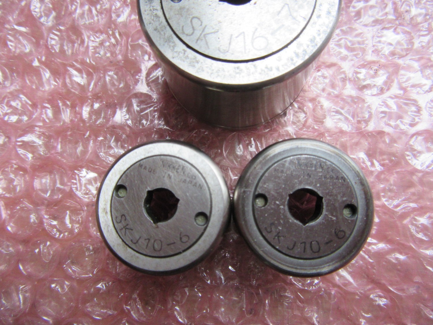 中古Other スリムチャック用Jタイプキャップ3個①SKJ16-7②SKJ10-6 NIKKEN