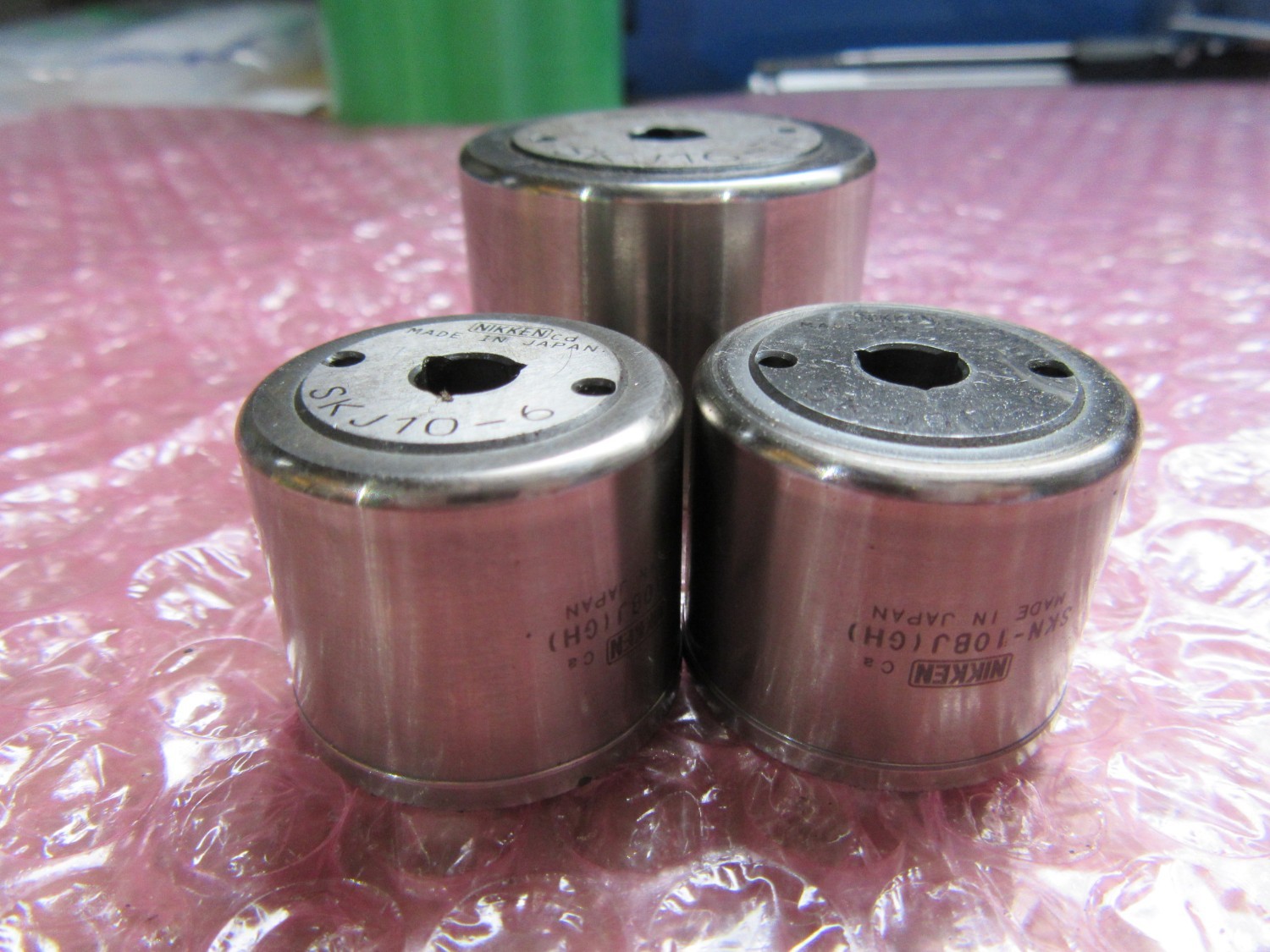 中古Other スリムチャック用Jタイプキャップ3個①SKJ16-7②SKJ10-6 NIKKEN