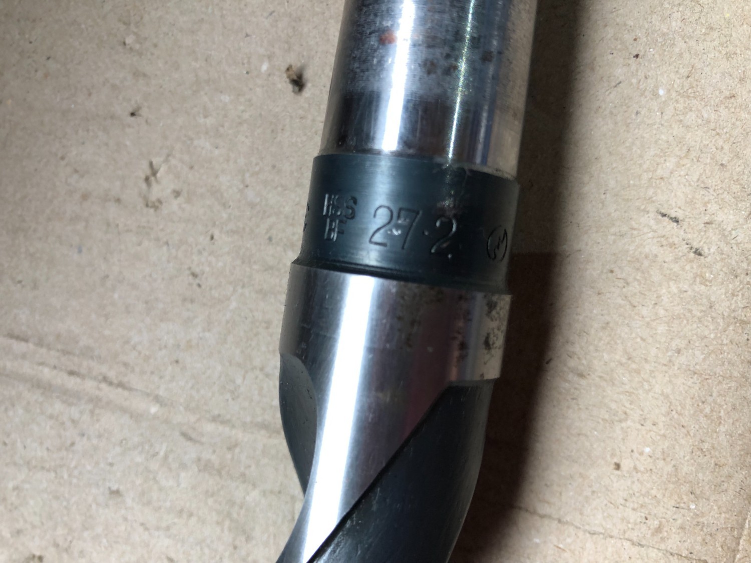 中古Taper shank drills 【テーパシャンクドリル】φ27.2 HSS NACHI FORGE