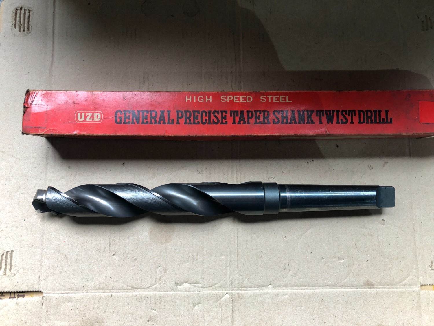 中古Taper shank drills 【テーパシャンクツイストドリル】φ28.5 HSS UOZU.MFG