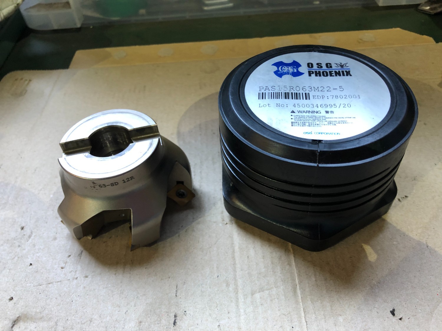 中古その他 【フライスカッタ】PAS15R063M22-5 OSG PHOENIX