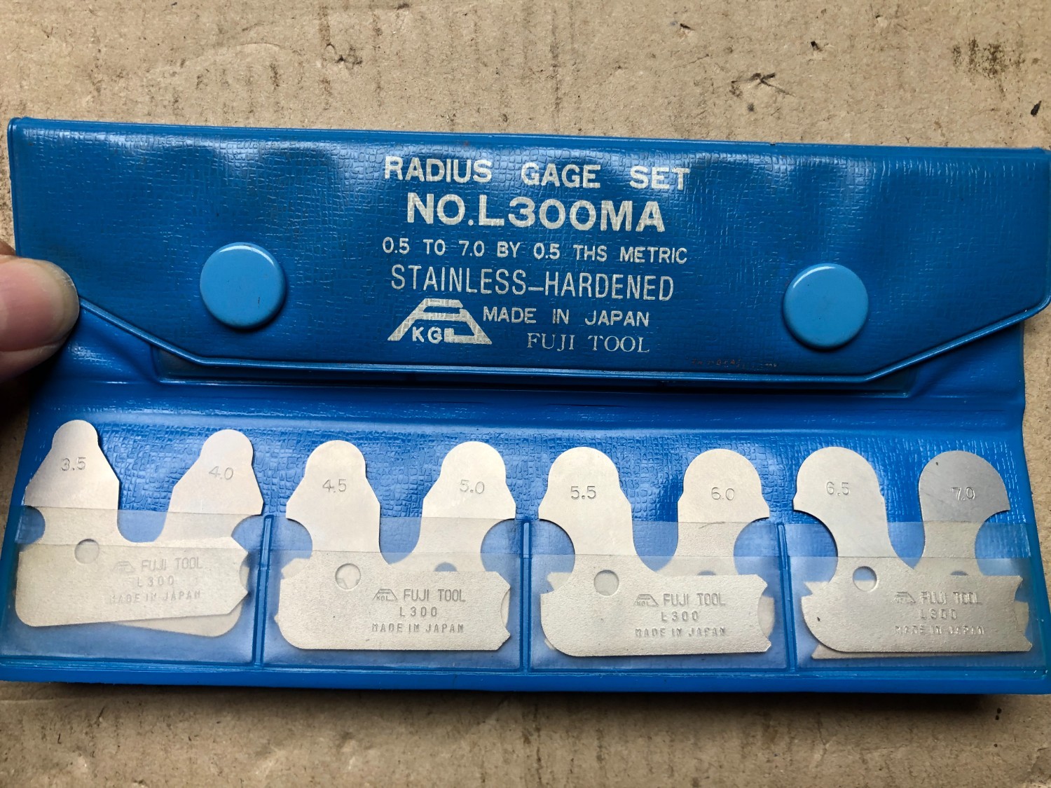 中古Other gauge 【ラジアスゲージセット】NO.L300MA FUJI TOOL