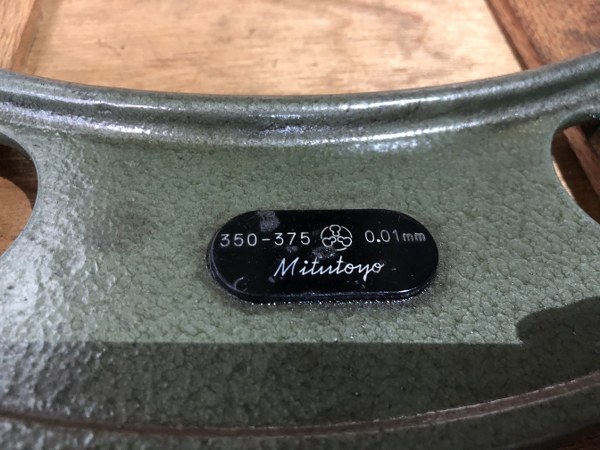 中古Outside micrometer [外側マイクロメータ]350～375（mm） ミツトヨ/Mitutoyo
