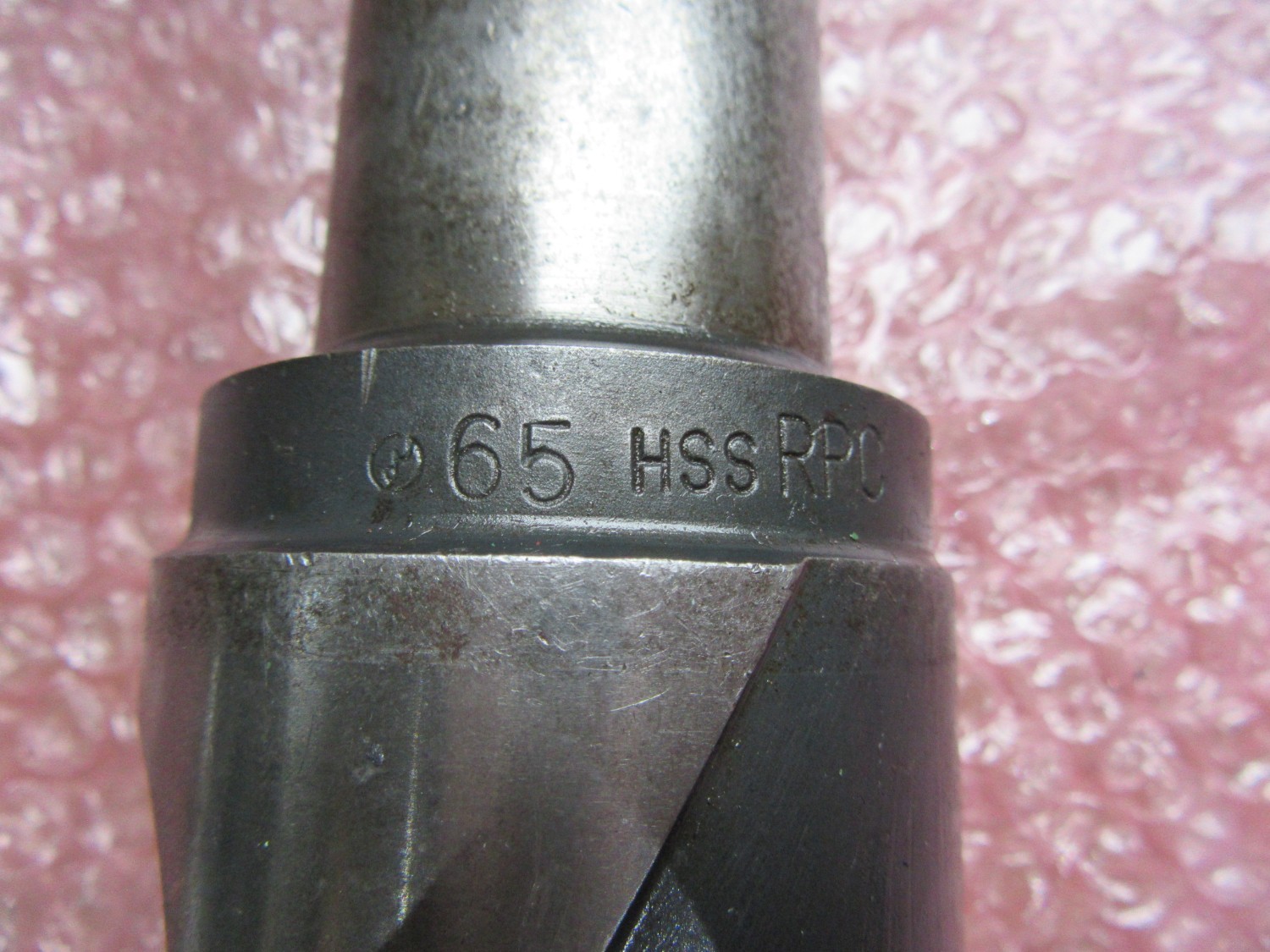 中古Taper shank drills 【テーパーシャンクドリル】φ65　 不明