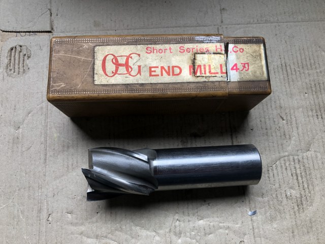 中古End mill 【ショートエンドミル4刃】φ40 OSG/ オーエスジー