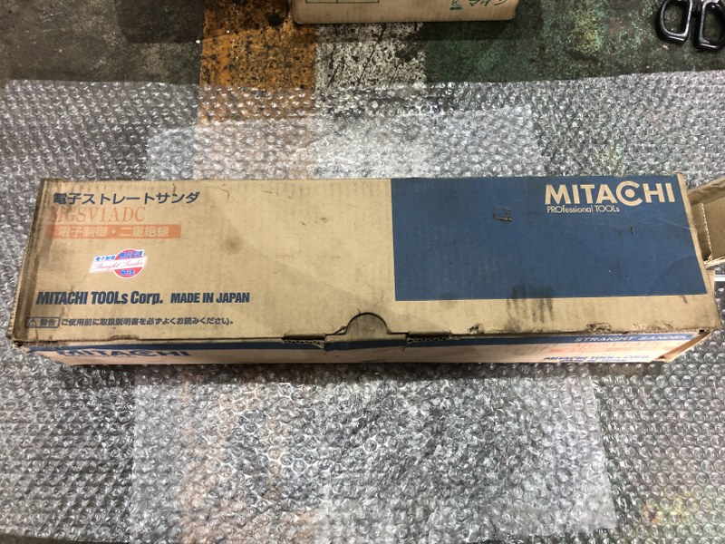 中古お買い得品・1山販売等 【電子ストレートサンダ】MGSV1ADC MITACHI ミタチ