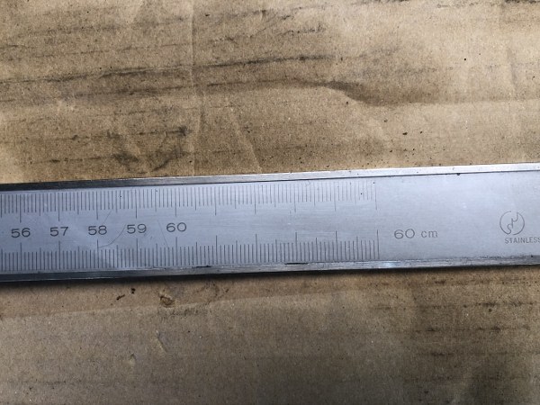 中古Vernier caliper 【ノギス】60cm ミツトヨ/Mitutoyo