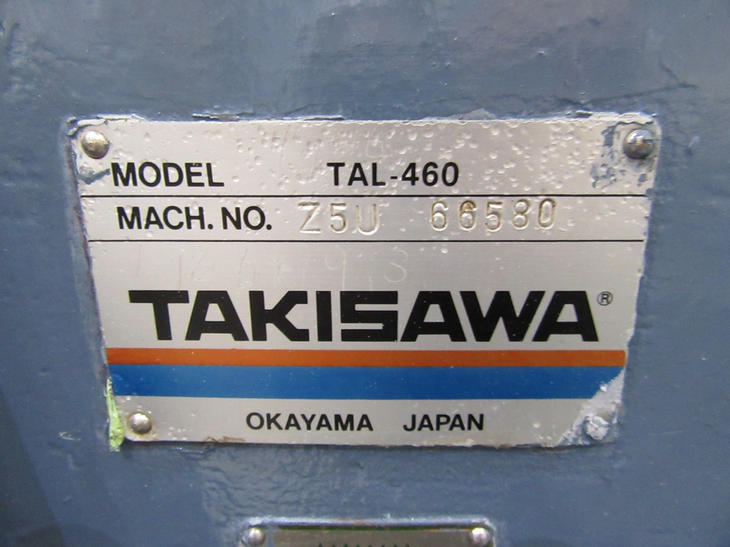 中古Other TAL-460 TAKISAWA