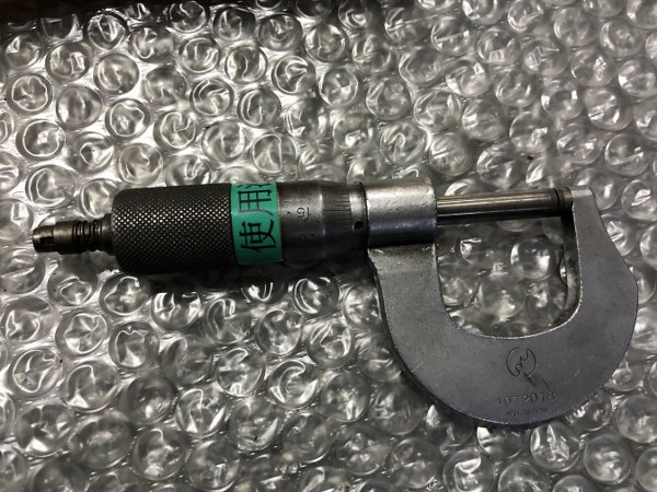 中古Outside micrometer [外側マイクロメータ]0-25（mm） ミツトヨ/Mitutoyo