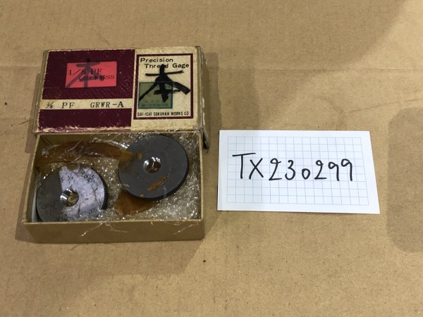 中古Other gauge 【ねじリングゲージ（1セット）】PF⅛ GRWR-A 第一測範/DAIICHI SOKUHAN