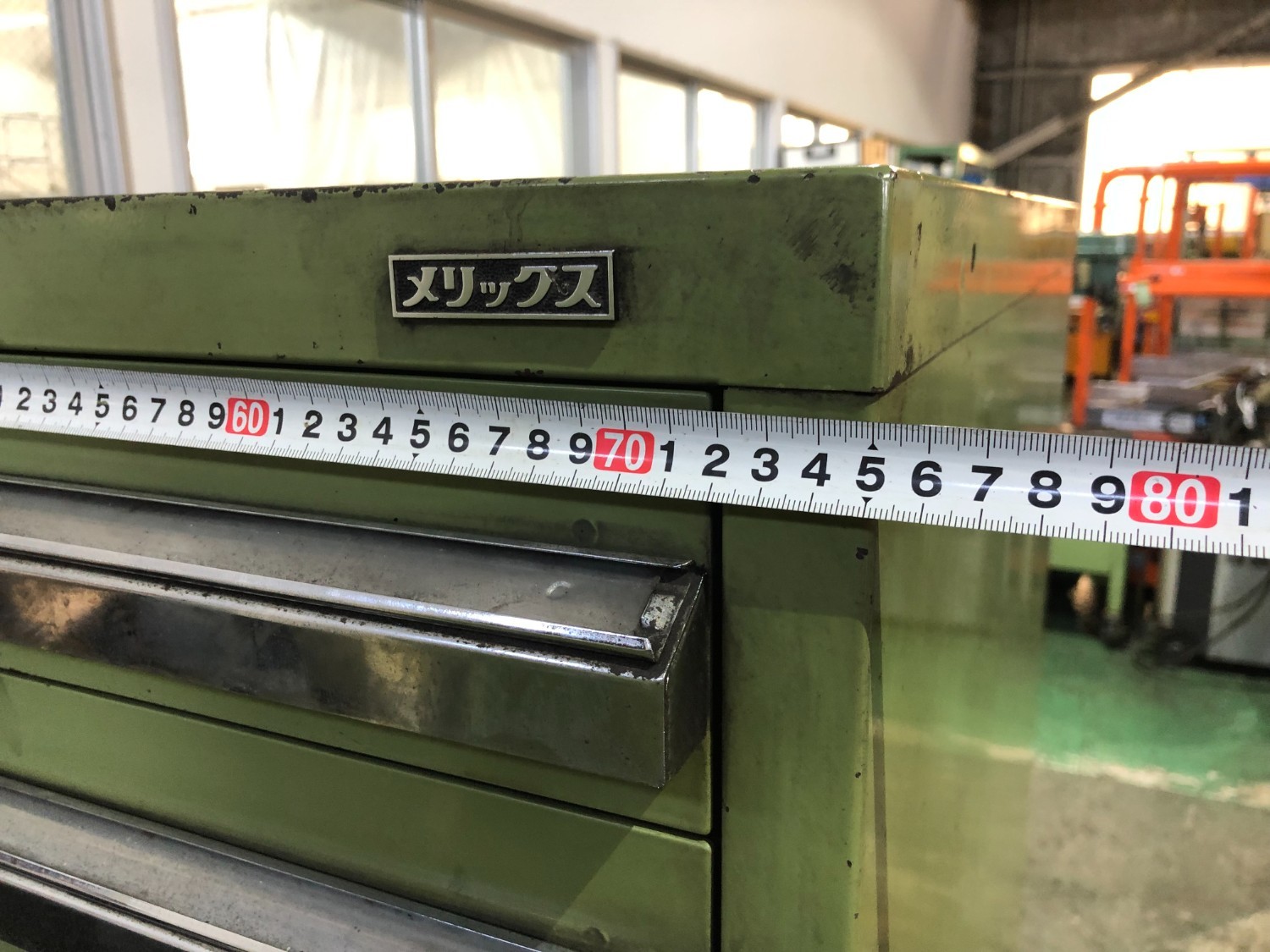 中古Workbench and Surface plates ツールキャビネット(W750xD700xH1505mm) MERIX