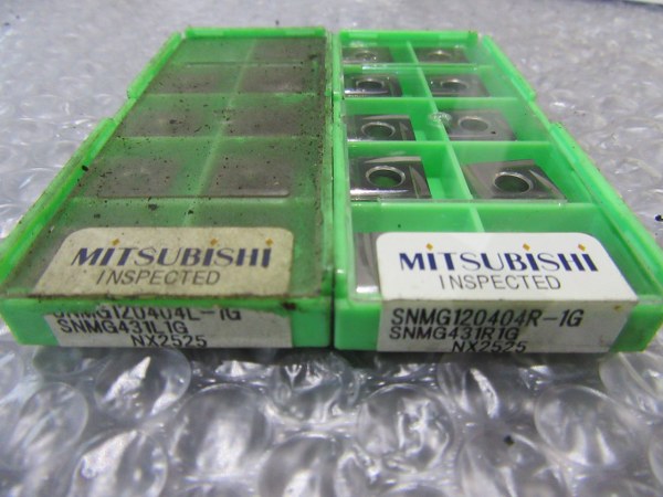 中古Cutting Exchange Chip [チップ　2個]SNMG120404L-1G NX2525 三菱マテリアル/Mitsubishi Materials