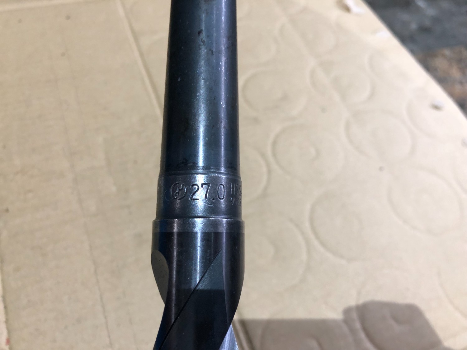 中古テーパ―シャンクドリル 【テーパーシャンクドリル】27.0 コベルコ