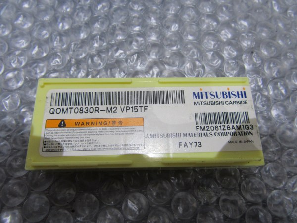 中古Cutting Exchange Chip [チップ]QOMTO830R-M2 VP15TF　  三菱マテリアル/Mitsubishi Materials