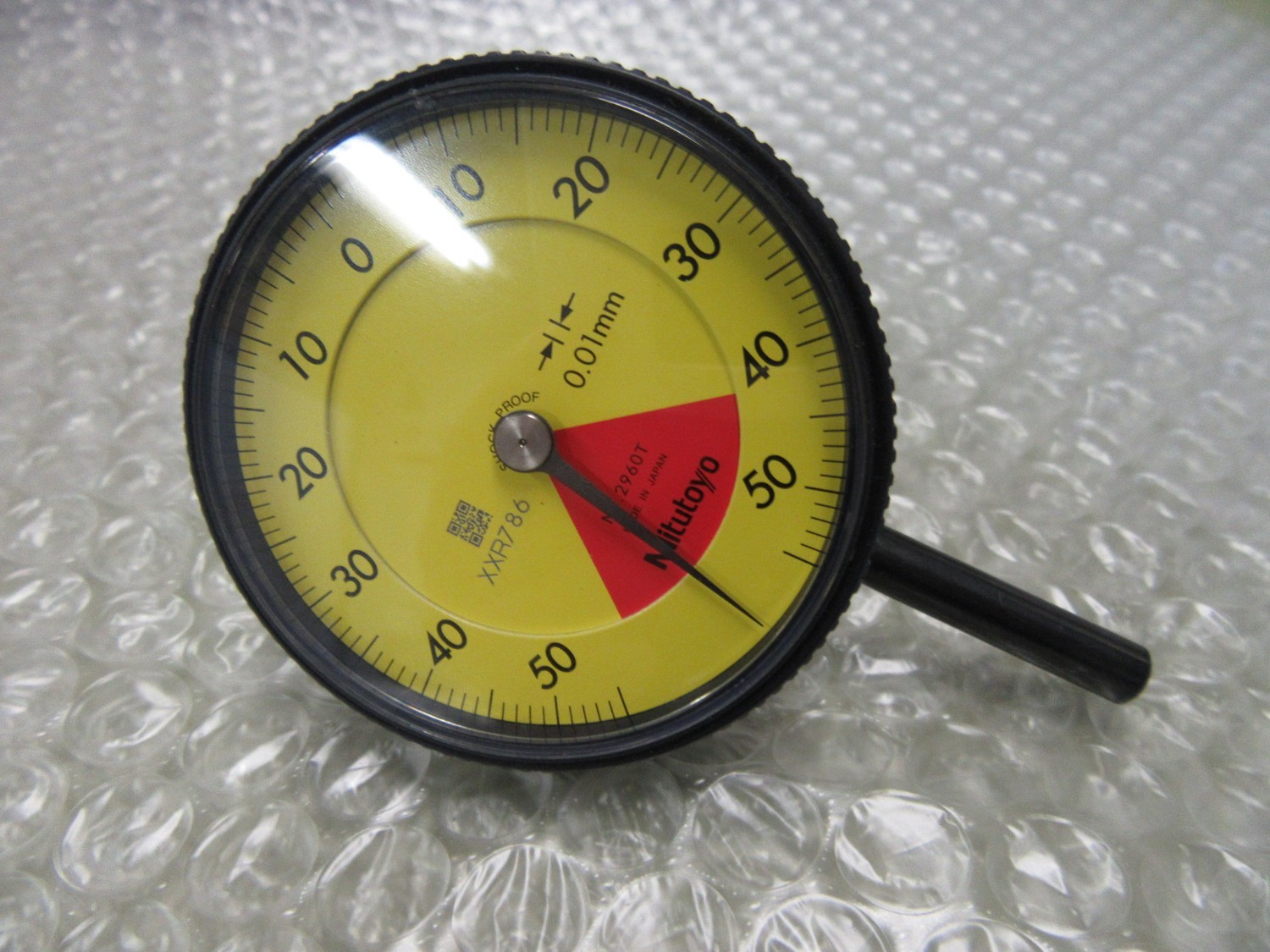 中古Dial gauge(Dial indicator) 【標準形ダイヤルゲージ】2960T(0.01mm) Mitutoyo 