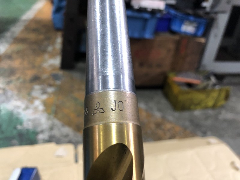 中古Drill [TIN 鉄骨用テーパードリル　]26.0　Co-HSS 三菱/MITSUBISHI