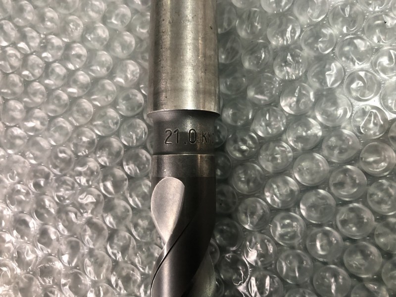 中古Taper shank drills [テーパーシャンクドリル]21.0 KMC2  三菱/MITSUBISHI