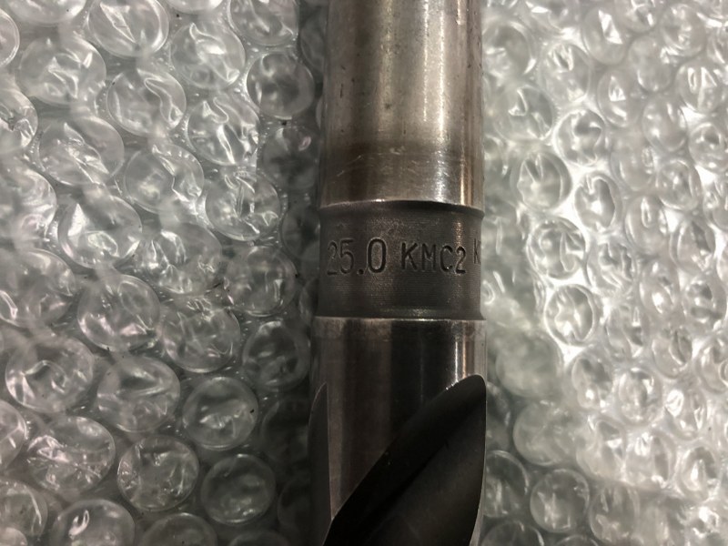中古Taper shank drills [テーパーシャンクドリル ] 25.0　KMC2 コベルコ/KOBELCO