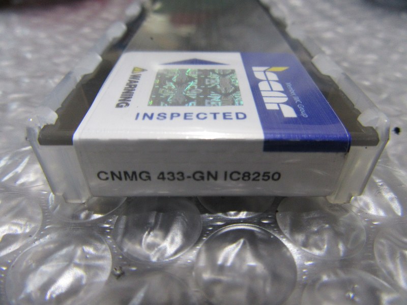 中古Cutting Exchange Chip 【チップ】CNMG433-GNIC8250 イスカル/ISCAR