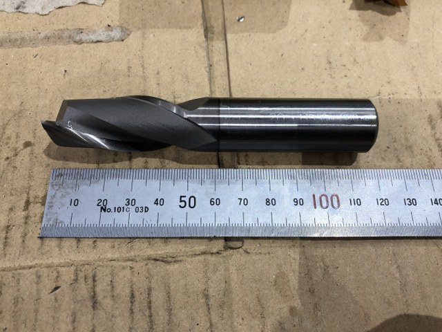 中古End mill 【2枚刃エンドミル】P-VS2T 20.5 S&K