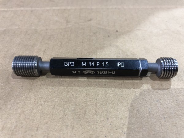 中古Other gauge [ねじプラグゲージ]M14P1.5 GPⅡ IPⅡ ISSOKU