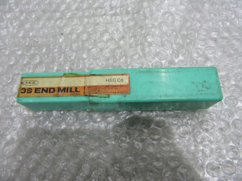 中古End mill(Square) 【3枚刃/スクエア/エンドミル】φ20ｘ80　2XLF　未使用 F.K.D