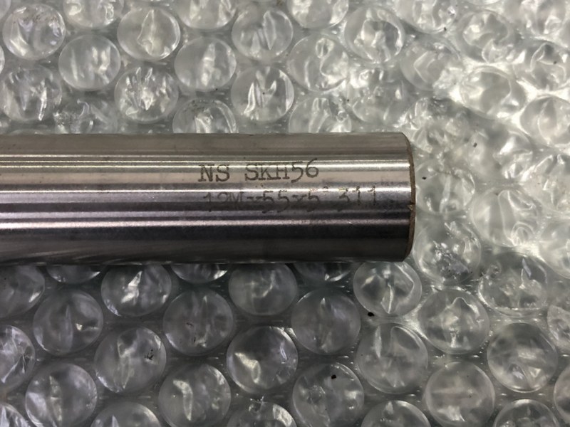 中古エンドミル(スクエア) 【4枚刃/スクエア/エンドミル】12Mｘ55ｘ5° NS