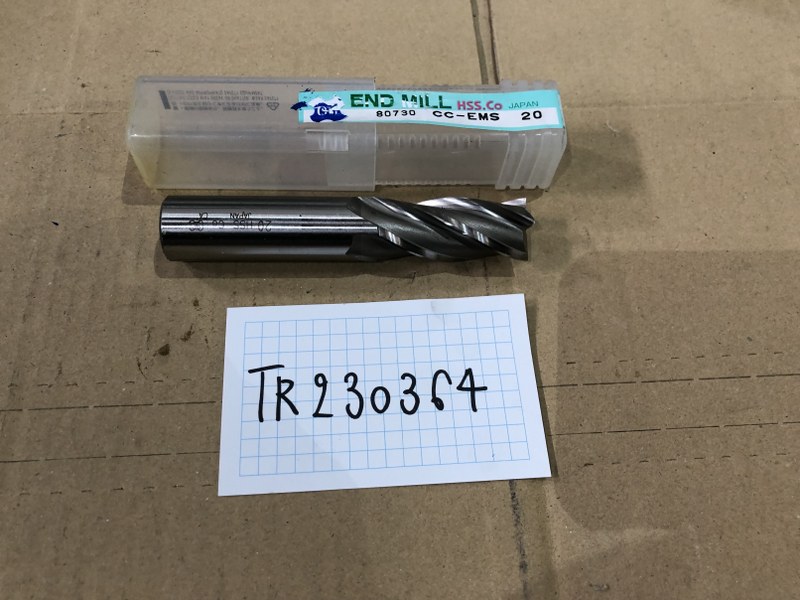 中古End mill(Square) 【4枚刃/スクエア/エンドミル】φ20 EMS OSG/ オーエスジー