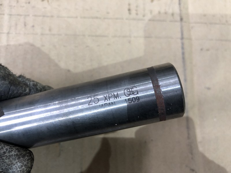 中古エンドミル(スクエア) 【3枚刃/スクエア/エンドミル】φ25　XPM OSG/ オーエスジー