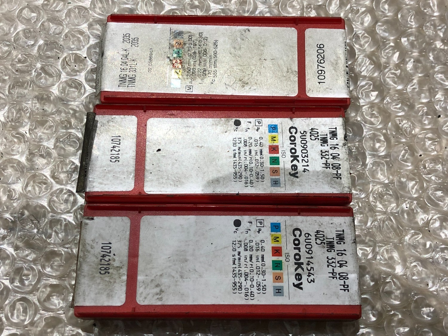 中古その他 チップ3個 サンドビック